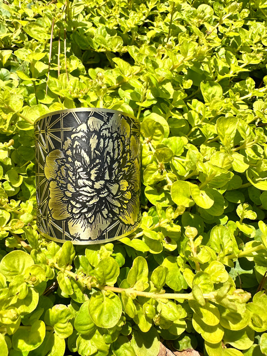 House of Tenebris: Peony Flower of Life Cuff