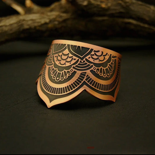 House of Tenebris: Small Mandala Cuff